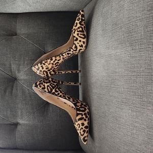 Steve Madden Calf Hair Leopard Pumps